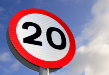 20 MPH speed restrictions for Wales