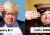 Reason why Benny Hill music was playing during interview about the departure of Johnson